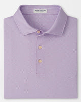 PETER MILLAR Ashgrove Performance Jersey Polo Shirt - Men's Classic Fit - Purple Iris
