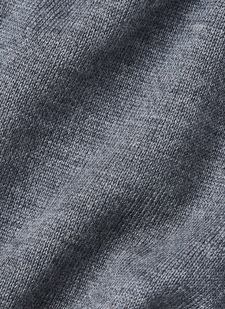 PETER MILLAR Autumn Crest Quarter Zip Sweater - Men's Classic Fit - Charcoal