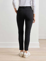 PETER MILLAR Bingham High Stretch Bonded Ankle Trousers - Womens - Black