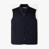 Peter Millar 25th Anniversary Cashmere Essex Gilet in Navy - front product view