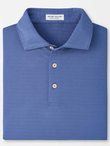 PETER MILLAR Clark Performance Jersey Polo Shirt - Men's Classic Fit - Bali Blue