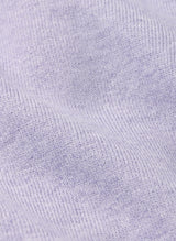 PETER MILLAR Coolspun Lite Cotton Quarter-Zip Sweater – Men's Classic Fit – Light Violet