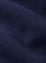 PETER MILLAR Coolspun Lite Cotton Quarter-Zip Sweater – Men's Classic Fit – Navy