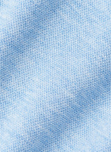 PETER MILLAR Crown Comfort Pique Quarter Zip Sweater - Men's Classic Fit - Cottage Blue
