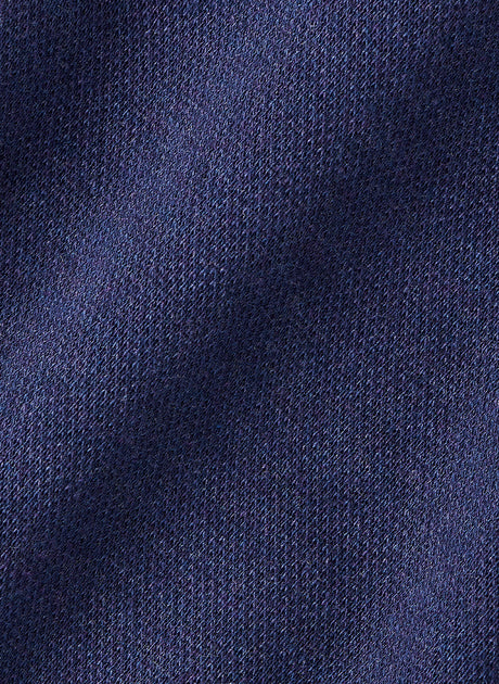 PETER MILLAR Crown Comfort Pique Quarter Zip Sweater - Men's Classic Fit - Navy