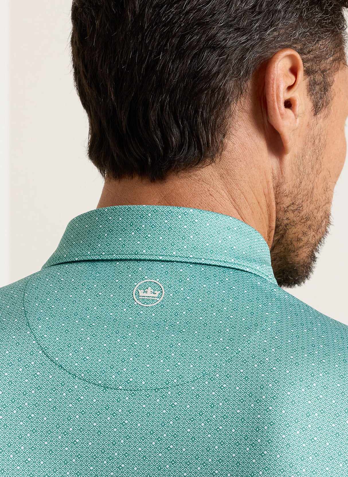 PETER MILLAR Dashwood Performance Jersey Polo Shirt - Men's Classic Fit - Snow Pea