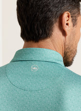 PETER MILLAR Dashwood Performance Jersey Polo Shirt - Men's Classic Fit - Snow Pea
