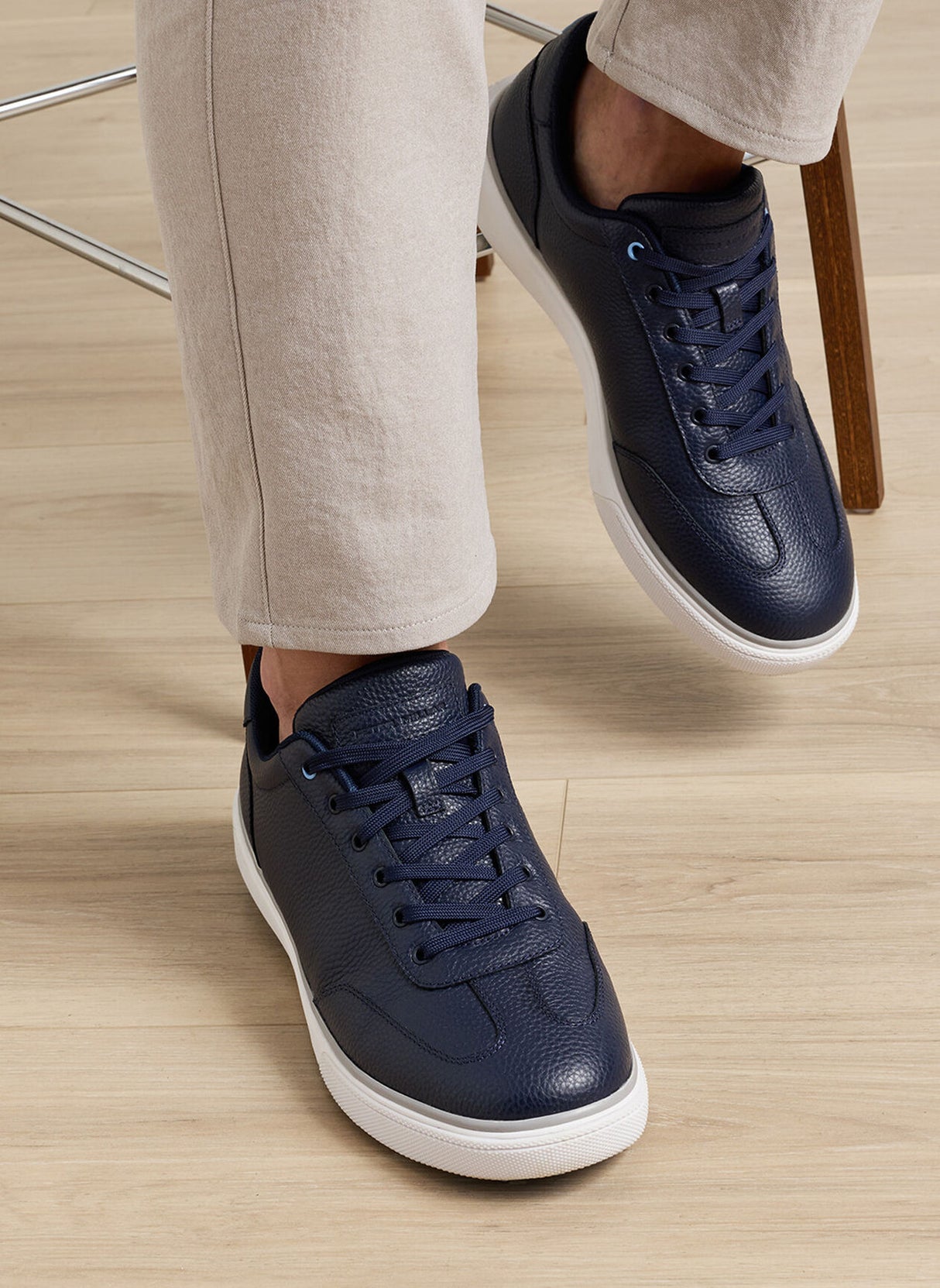 PETER MILLAR Drift Leather Hybrid Course Shoe - Men's - Navy