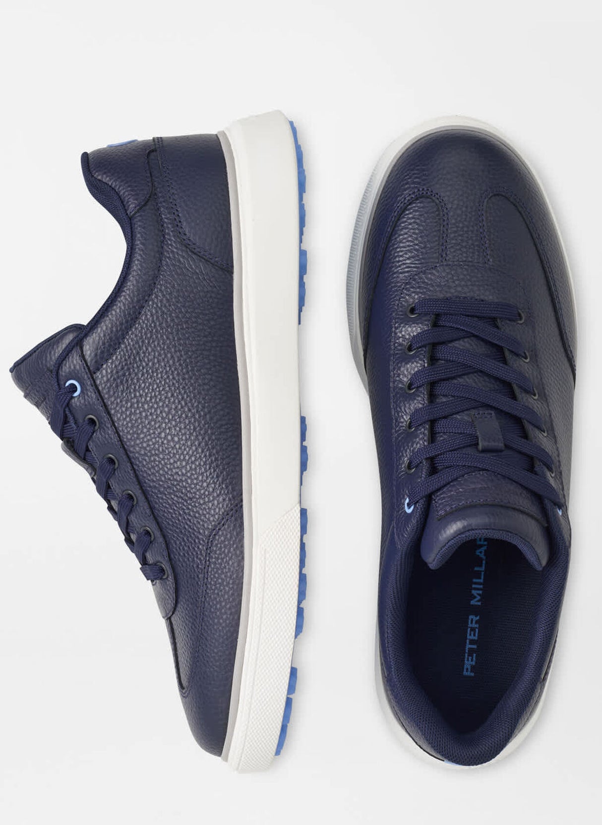 PETER MILLAR Drift Leather Hybrid Course Shoe - Men's - Navy