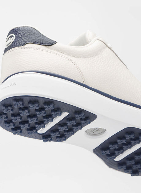 PETER MILLAR Drift Leather Hybrid Course Shoe - Men's - White