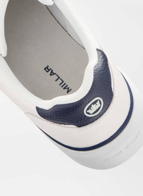 PETER MILLAR Drift Leather Hybrid Course Shoe - Men's - White