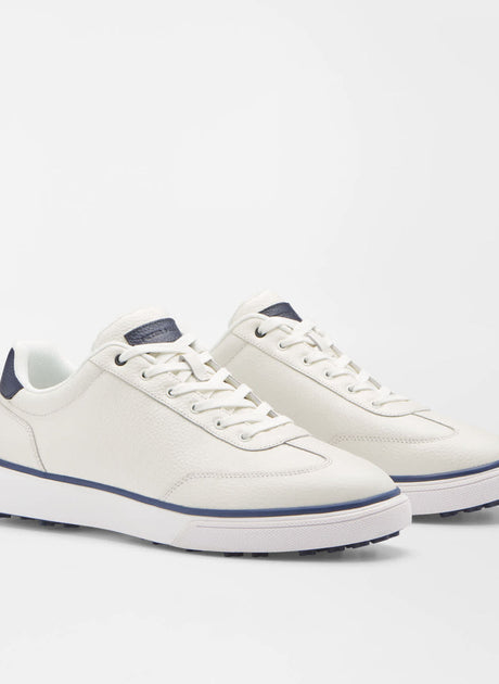 PETER MILLAR Drift Leather Hybrid Course Shoe - Men's - White