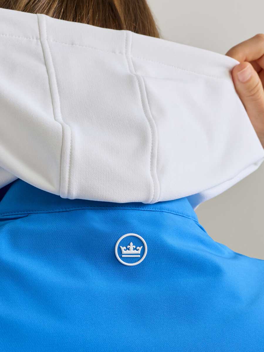 PETER MILLAR Dunes Gilet - Womens - Blue Starling