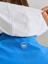 PETER MILLAR Dunes Gilet - Womens - Blue Starling