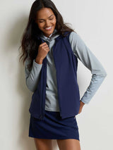PETER MILLAR Dunes Gilet - Womens - Navy