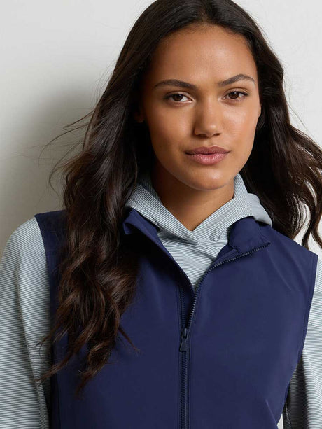PETER MILLAR Dunes Gilet - Womens - Navy