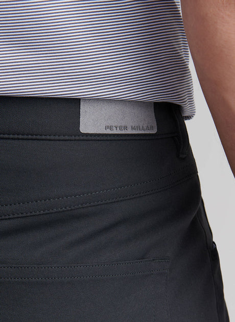 PETER MILLAR eb66 Performance Five-Pocket Trousers - Men's Classic Fit - Black