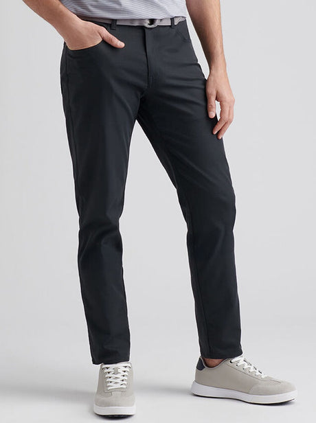 PETER MILLAR eb66 Performance Five-Pocket Trousers - Men's Classic Fit - Black