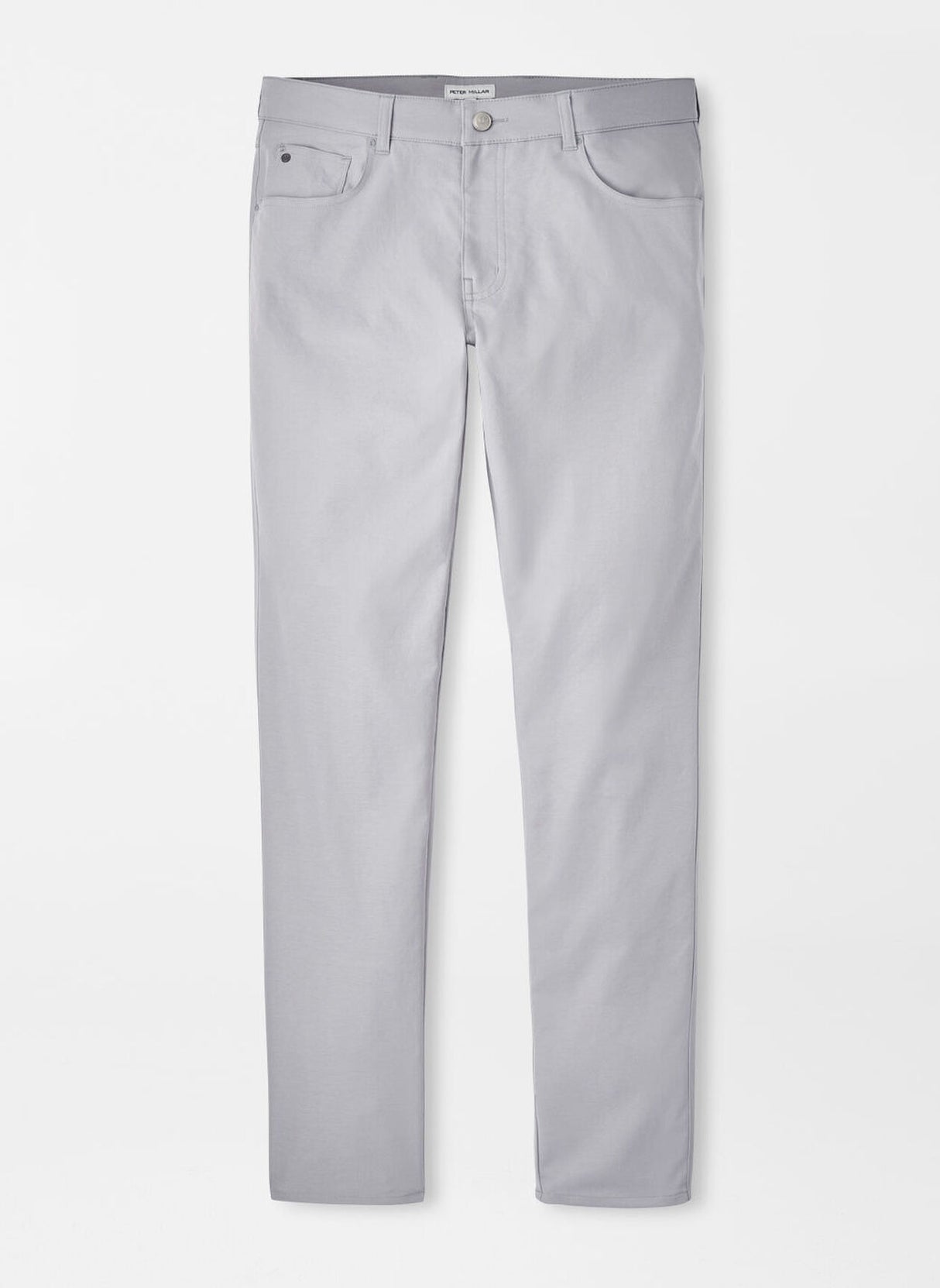 PETER MILLAR Eb66 Performance Five-Pocket Trousers - Men's Classic Fit - Gale Grey