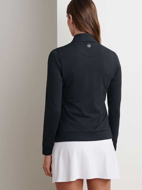 PETER MILLAR Essential Perth Pullover - Womens - Black