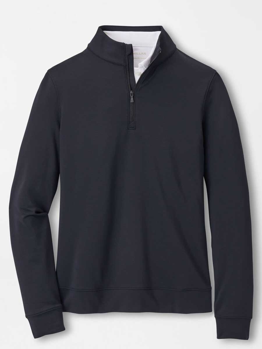 PETER MILLAR Essential Perth Pullover - Womens - Black