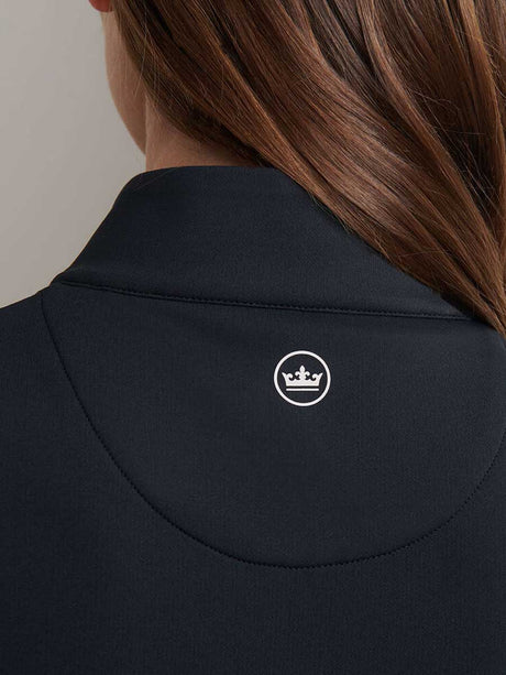 PETER MILLAR Essential Perth Pullover - Womens - Black