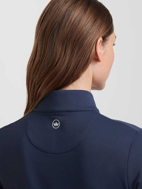 PETER MILLAR Essential Perth Pullover - Womens - Navy