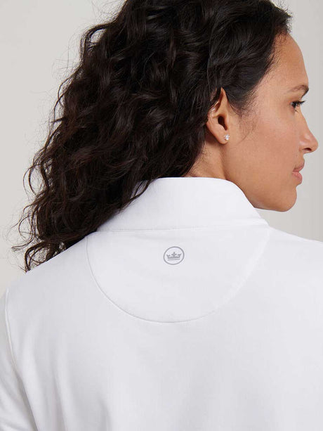 PETER MILLAR Essential Perth Pullover - Womens - White