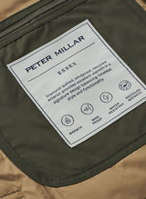 PETER MILLAR Essex Quilted Gilet - Men's Classic Fit - Dark Olive