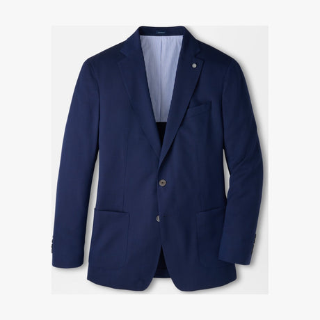 Peter Millar Excursionist Flex Blazer in Navy - front product view