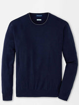 PETER MILLAR Excursionist Flex Crew Neck Jumper - Mens - Navy