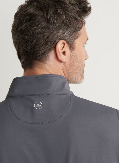 PETER MILLAR Galway Stretch Quarter-Zip Gilet – Men’s Classic Fit – Iron