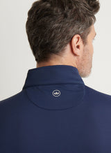 PETER MILLAR Galway Stretch Quarter-Zip Gilet – Men’s Classic Fit – Navy