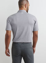 PETER MILLAR Jubilee Stripe Performance Jersey Polo Shirt – Men’s Classic Fit – Iron