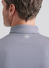 PETER MILLAR Jubilee Stripe Performance Jersey Polo Shirt – Men’s Classic Fit – Navy