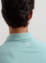 PETER MILLAR Jubilee Stripe Performance Jersey Polo Shirt – Men’s Classic Fit – Snow Pea