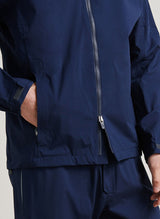 PETER MILLAR Men's Rain Walker Jacket - Windproof & Waterproof - Navy