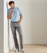 Peter Millar eb66 Melange Performance Five-Pocket Trouser in Smoke - view 2
