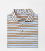 Peter Millar Brooks Performance Jersey Polo in Dark Amber - view 1