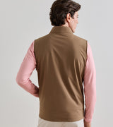 Peter Millar Ryder Reversible Gilet in Light Mocha - view 3