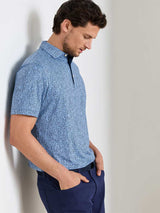 PETER MILLAR Off-Road Performance Jersey Polo Shirt - Men's Classic Fit - Lakeside