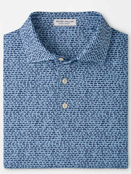 PETER MILLAR Off-Road Performance Jersey Polo Shirt - Men's Classic Fit - Lakeside