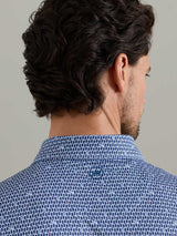PETER MILLAR On The Half Shell Performance Jersey Polo Shirt - Men's Classic Fit - White