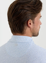 PETER MILLAR Paper Plane Performance Jersey Polo Shirt - Men's Classic Fit - White