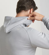 PETER MILLAR Pine Performance Golf Hoodie - Men's - Gale Grey