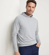 PETER MILLAR Pine Performance Golf Hoodie - Men's - Gale Grey