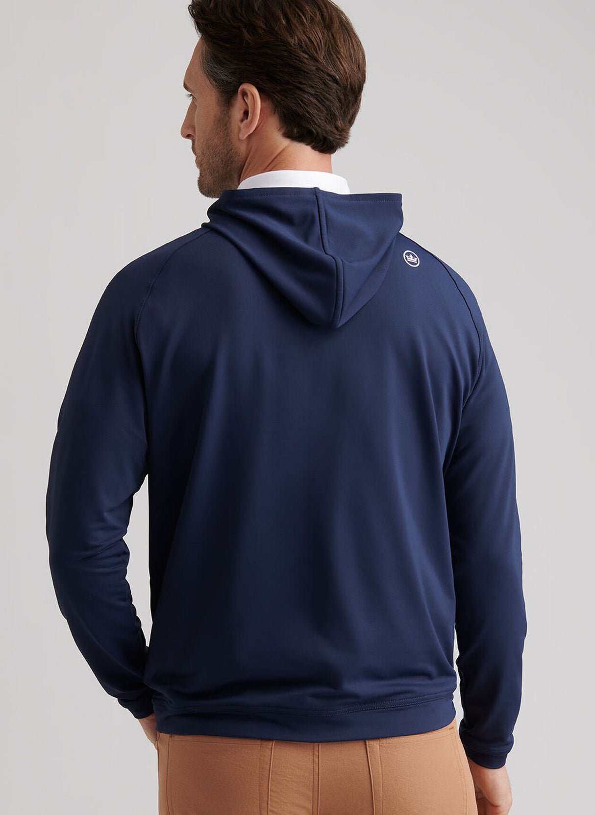 PETER MILLAR Pine Performance Golf Hoodie - Men's - Navy