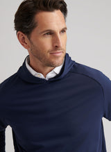 PETER MILLAR Pine Performance Golf Hoodie - Men's - Navy