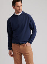 PETER MILLAR Pine Performance Golf Hoodie - Men's - Navy