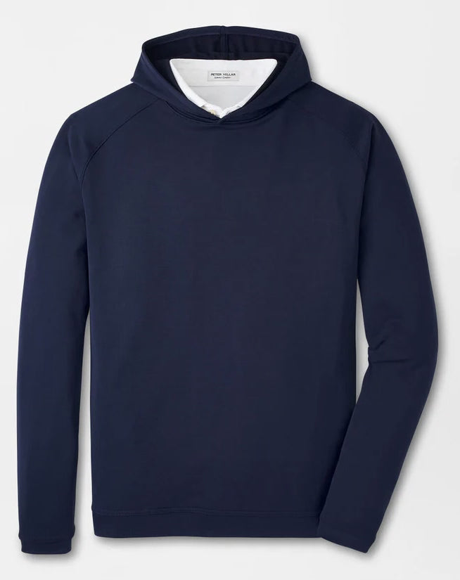 PETER MILLAR Pine Performance Golf Hoodie - Men's - Navy